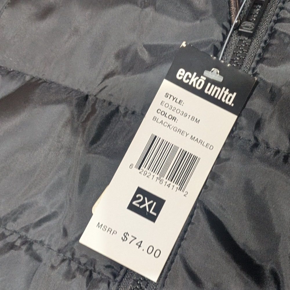 Ecko Unltd Men's XXL Sleek Puffer‎ Gilet - Picture 9 of 11